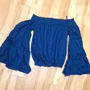 COPY - Free people boho blouse with bell sleeves